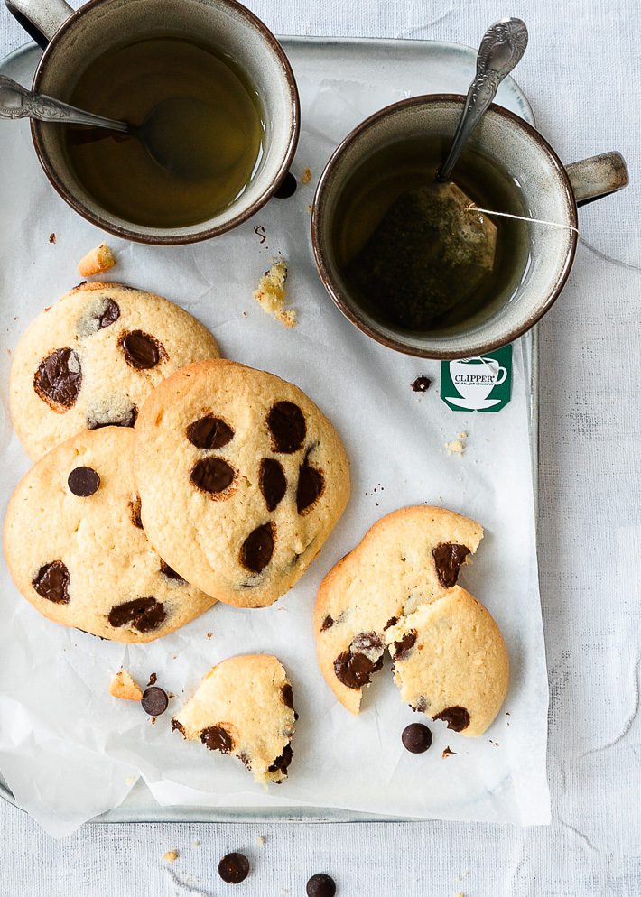 chocolat chip cookies recept