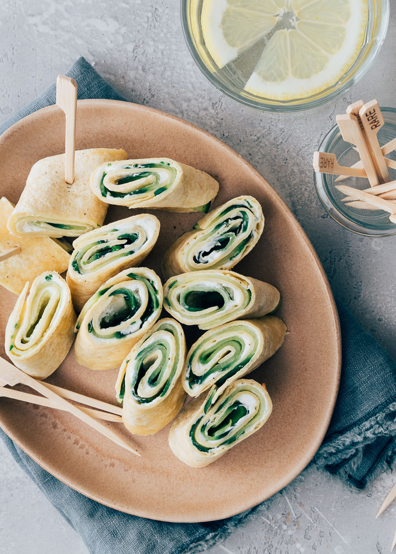 wraps met komkommer