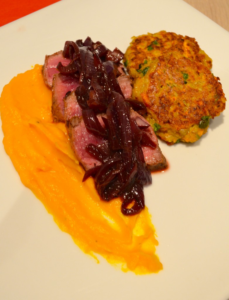 Biefstuk met Pompoen