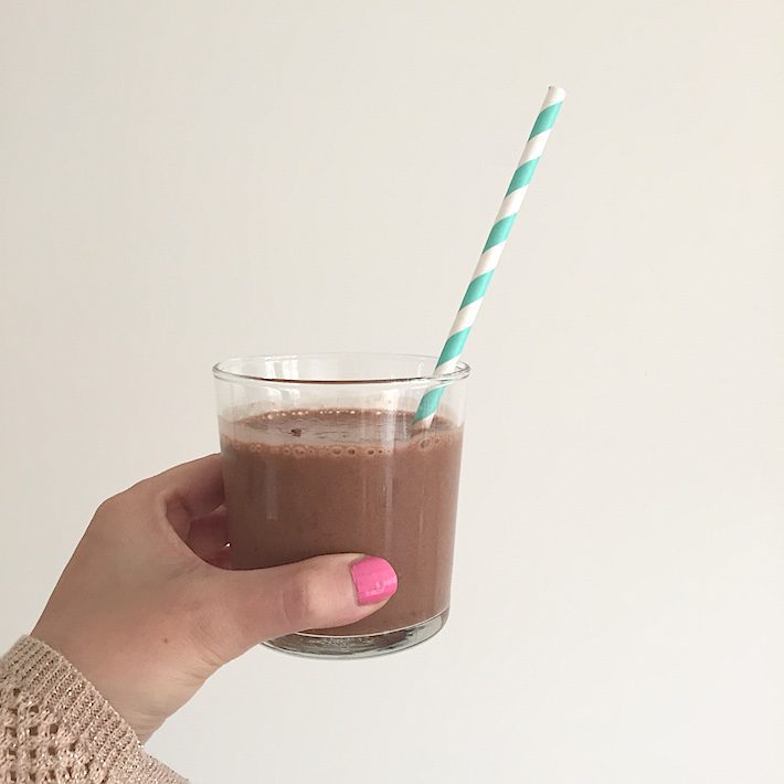 chocolade milkshake