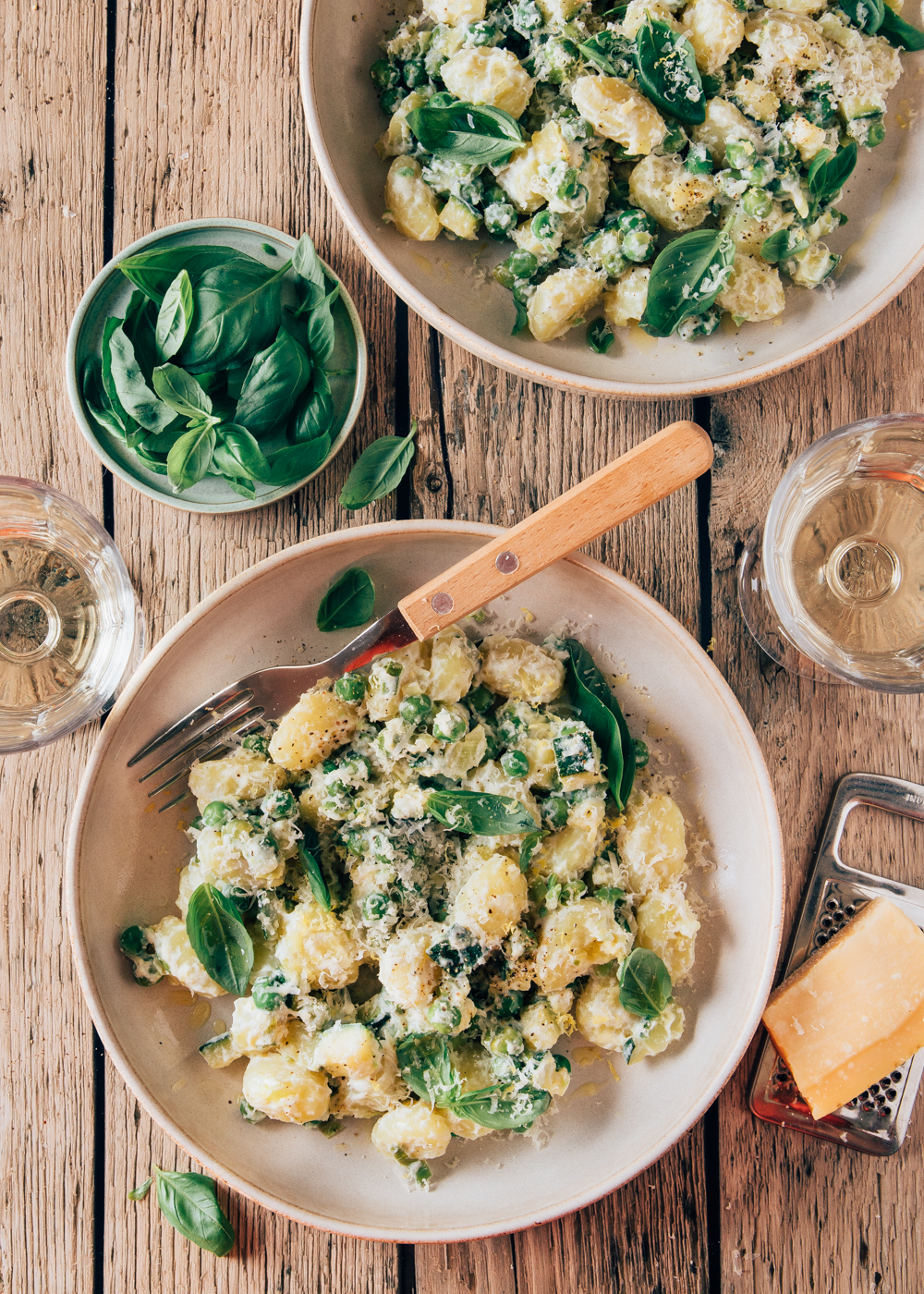 Gnocchi met ricotta
