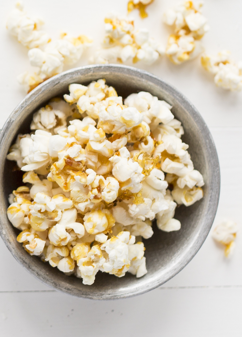 salted caramel popcorn
