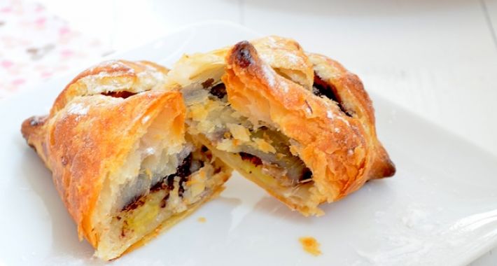 banaan in bladerdeeg