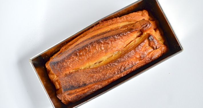 cinnamon croissant loaf