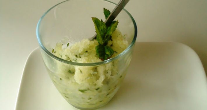 meloen granita