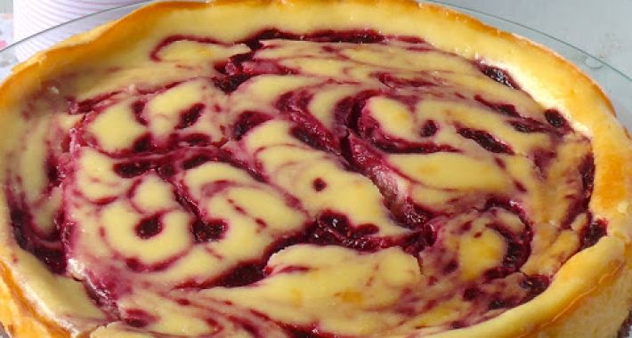 raspberry cheesecake