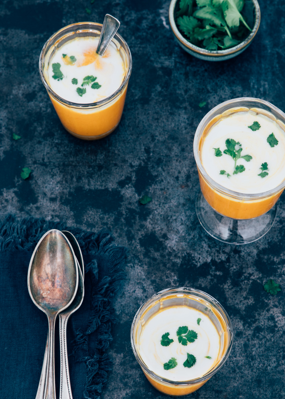 Wortelsoep met kokosmelk