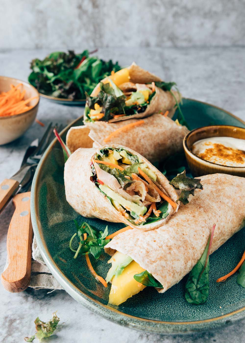 Wraps met kipfilet