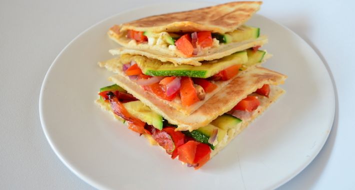 quesadillas met groente
