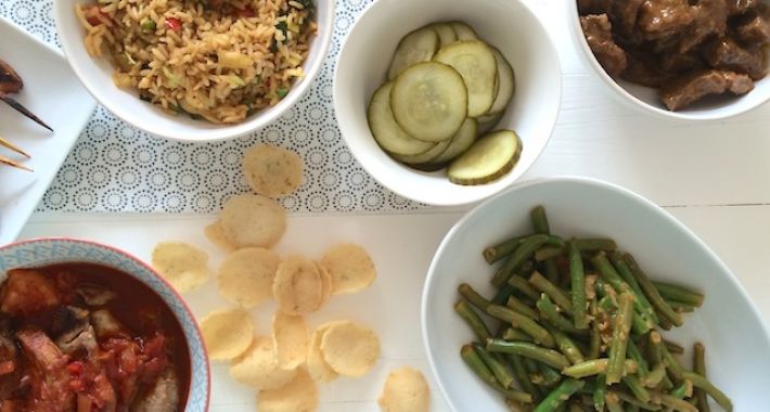 zelf een rijsttafel maken