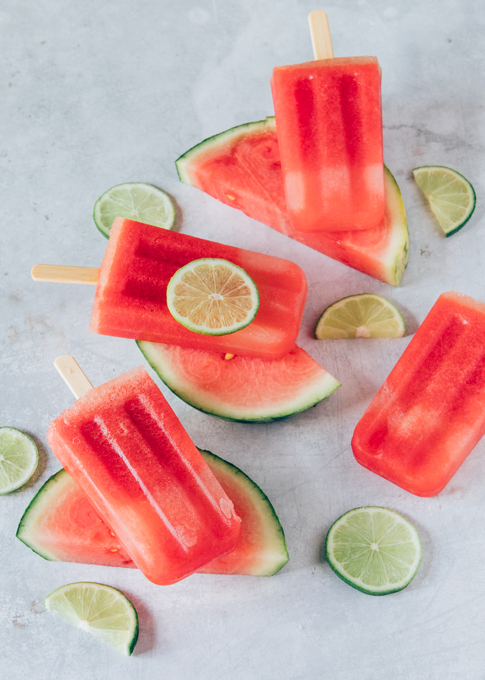 Watermeloen ijsjes