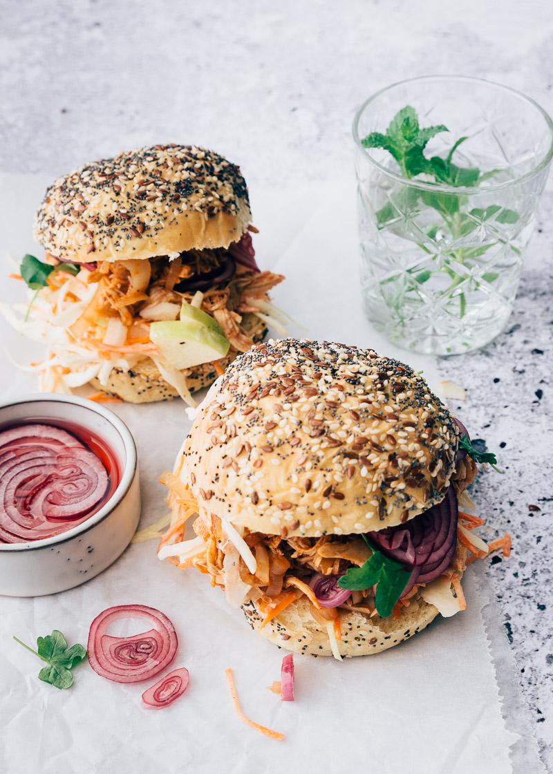 pulled chicken maken