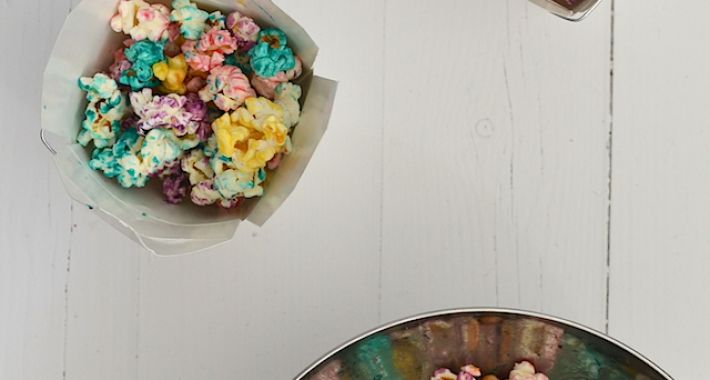 regenboog popcorn