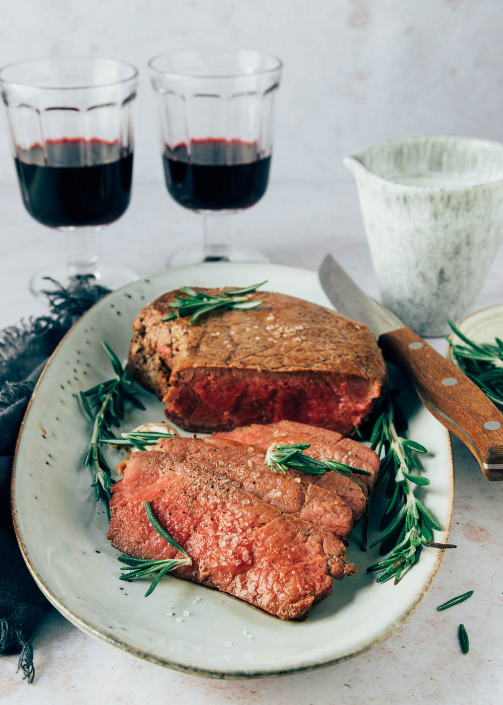 Rosbief uit de oven - vlees bereiden