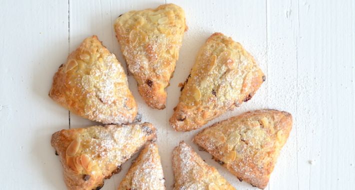 scones met cranberries