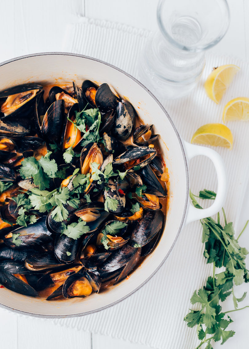 Thaise mosselen recept