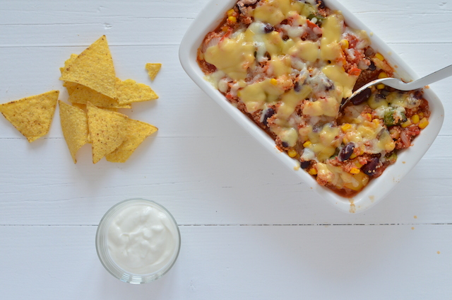 mexicaanse quinoa ovenschotel