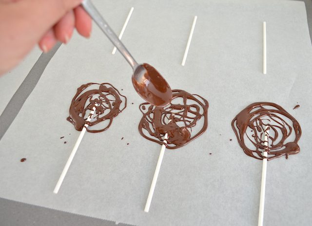 chocolade lollies