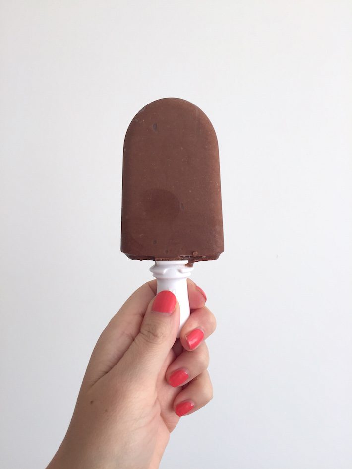 chocolade avocado ijs