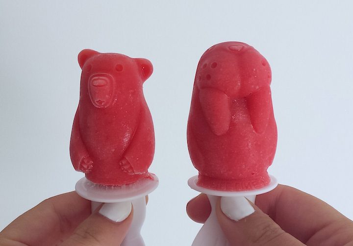 Yoghurt fruit ijsjes