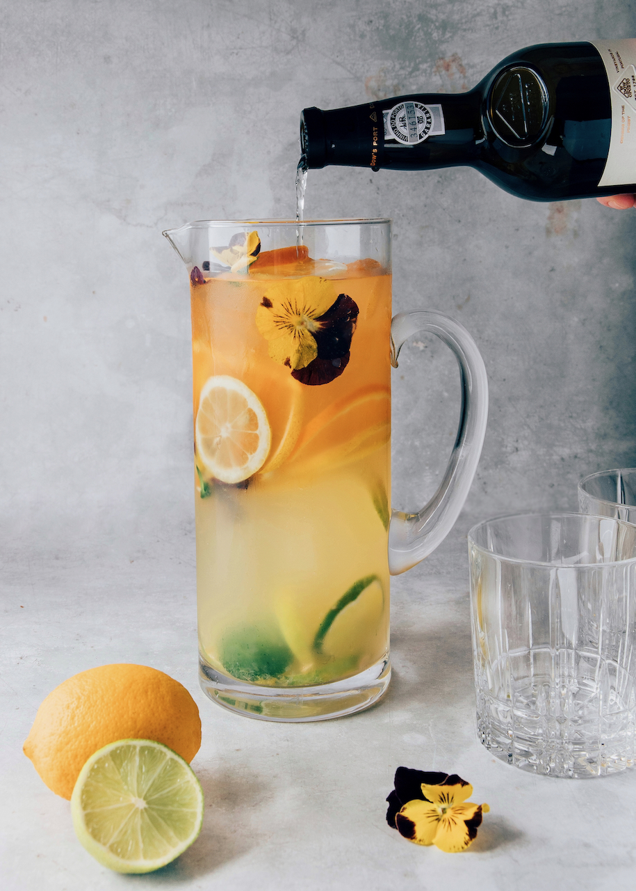 Witte sangria