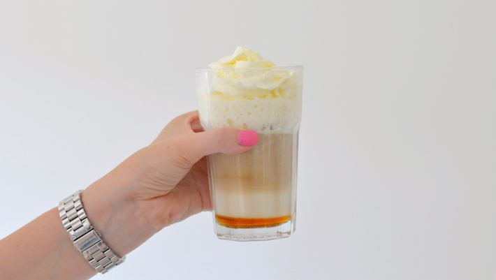 salted caramel latte macchiato