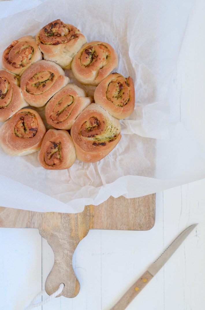 pesto broodjes