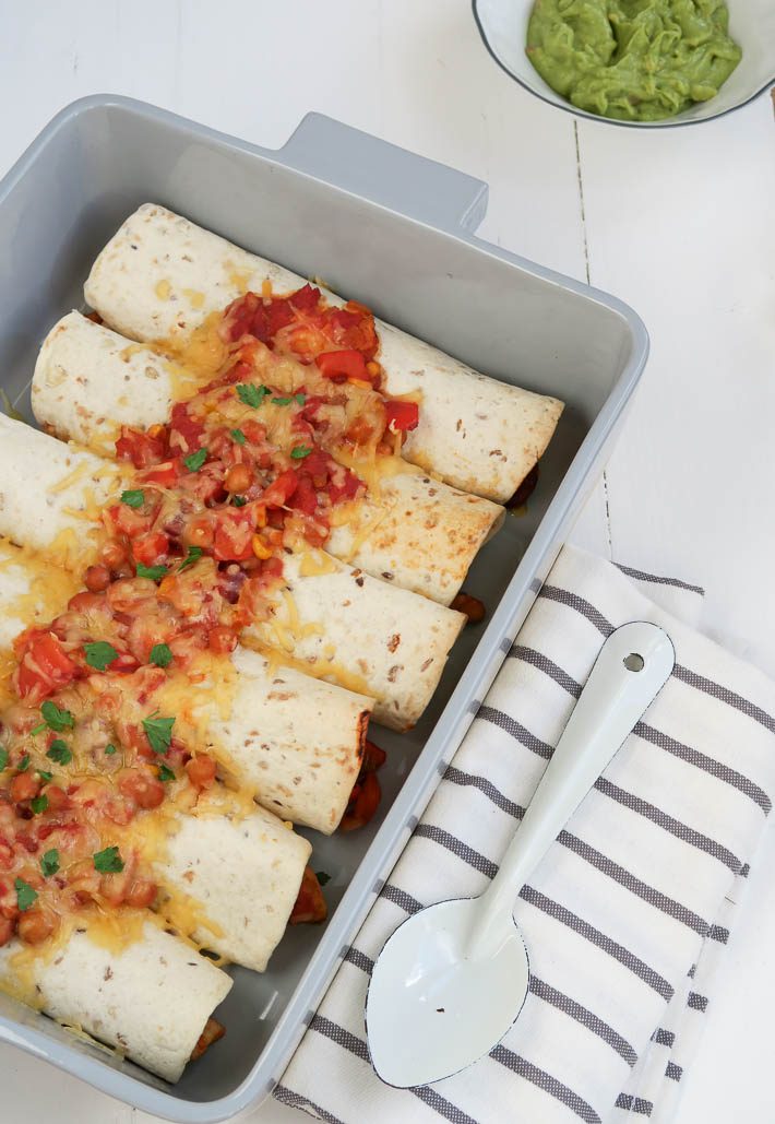 enchilada's met gehakt