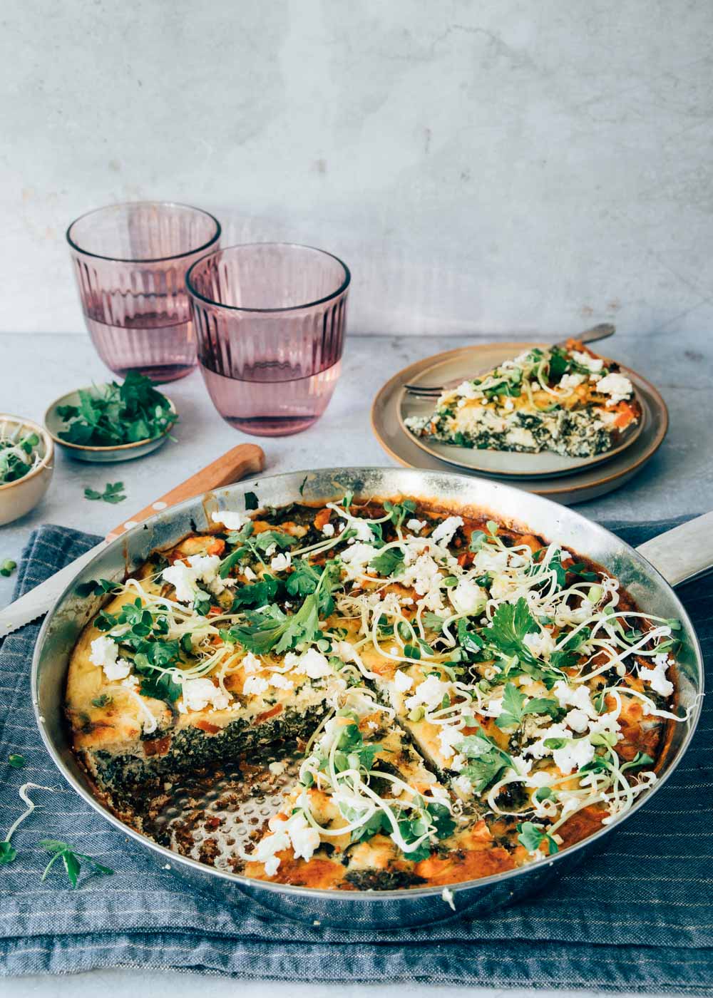 Frittata uit de oven