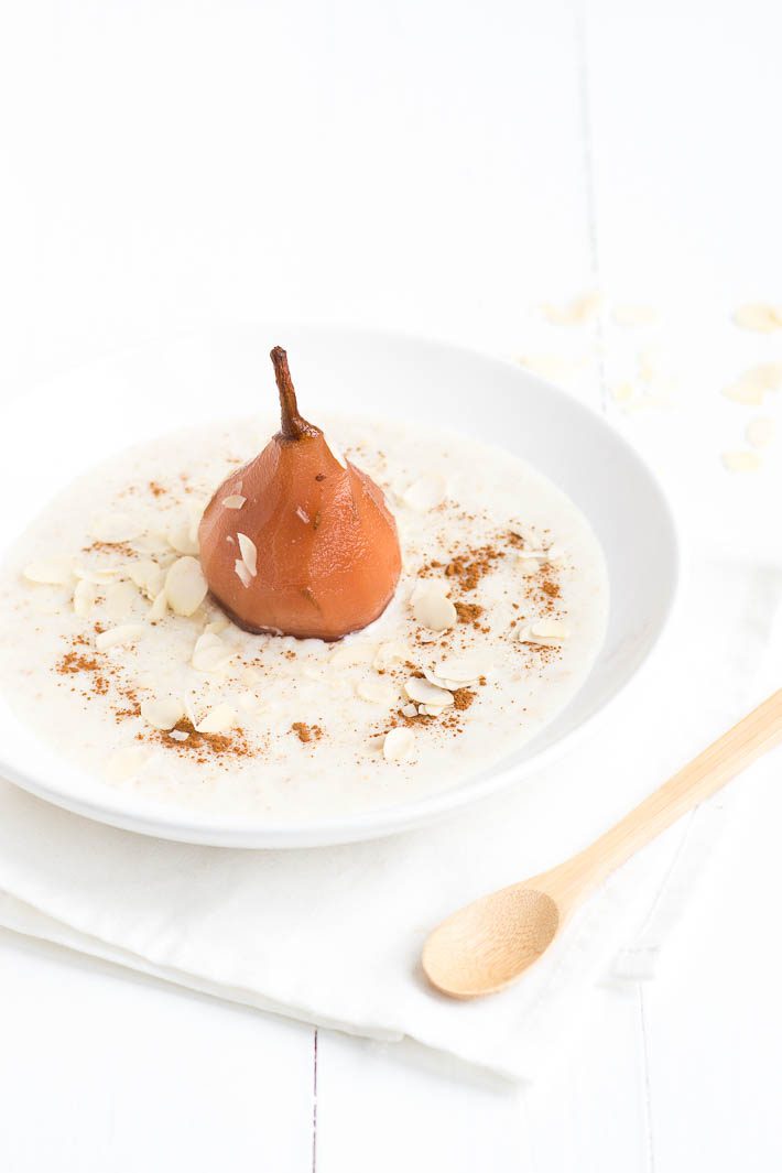 havermout met stoofpeer