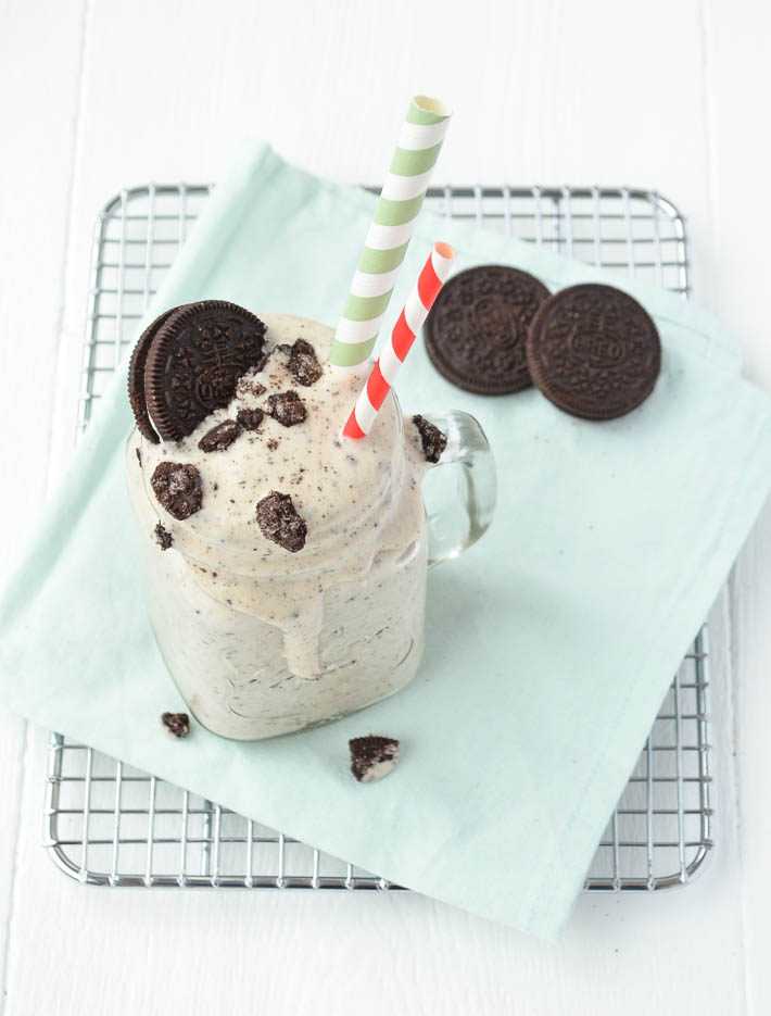 Oreo milkshake