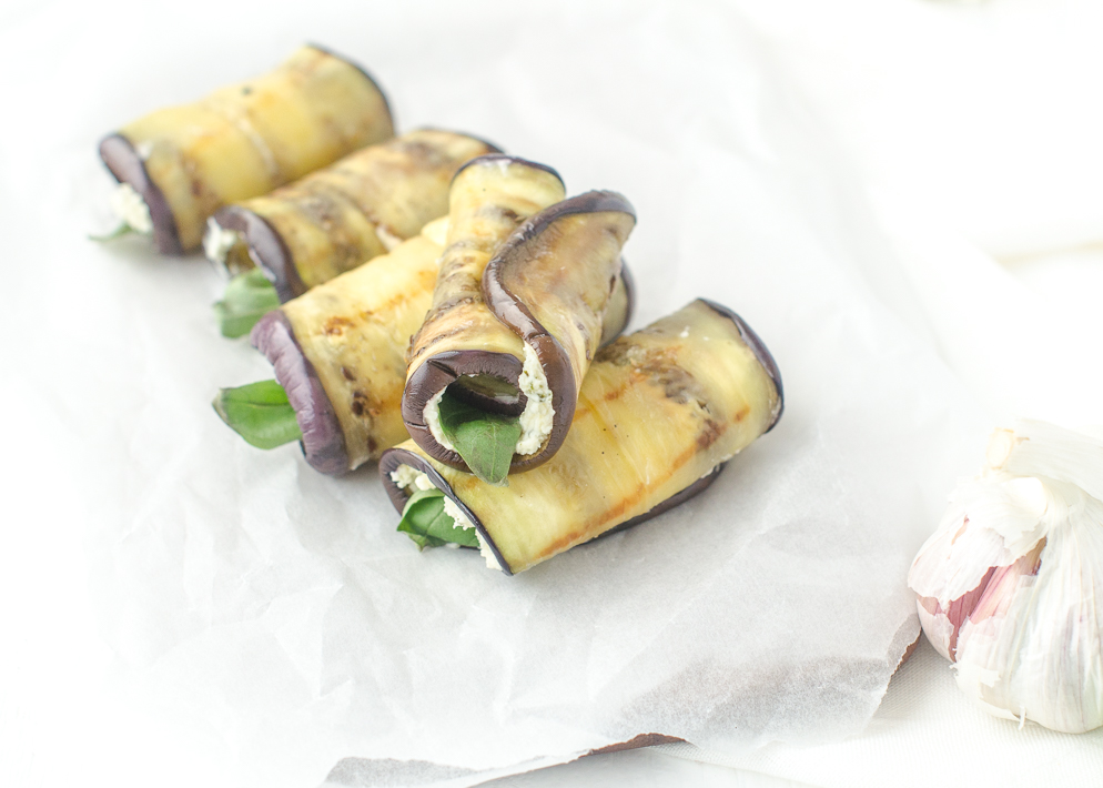 Auberginerolletjes