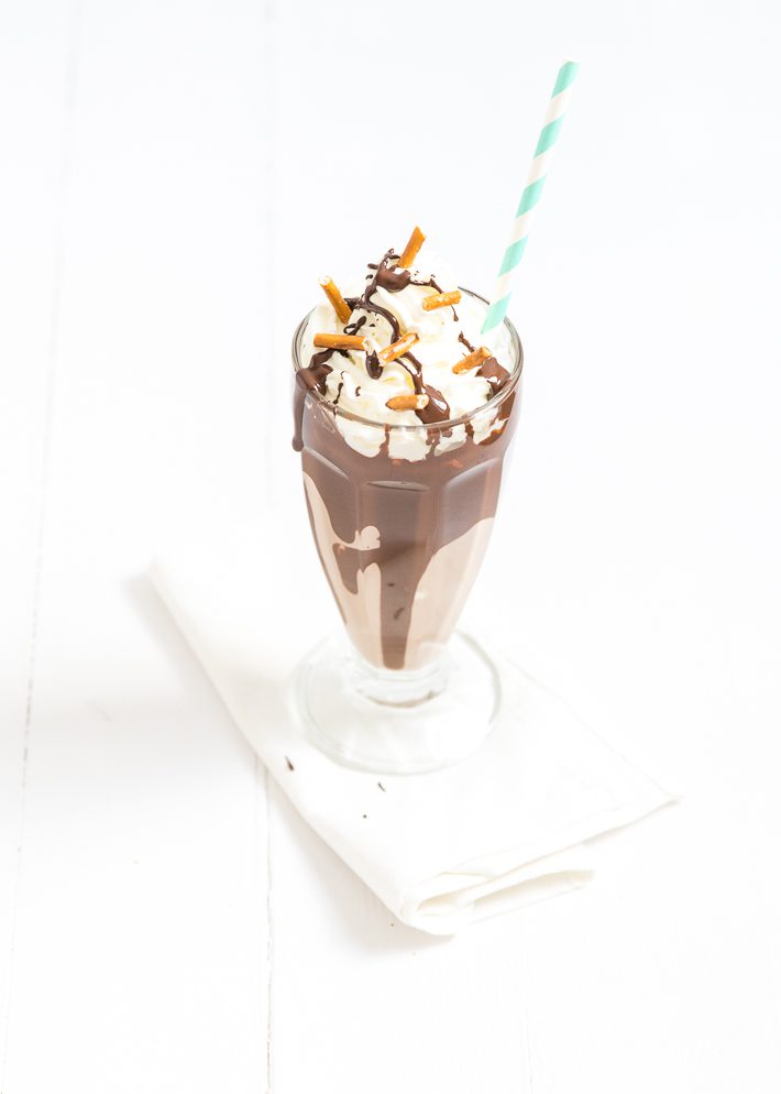Nutella milkshake