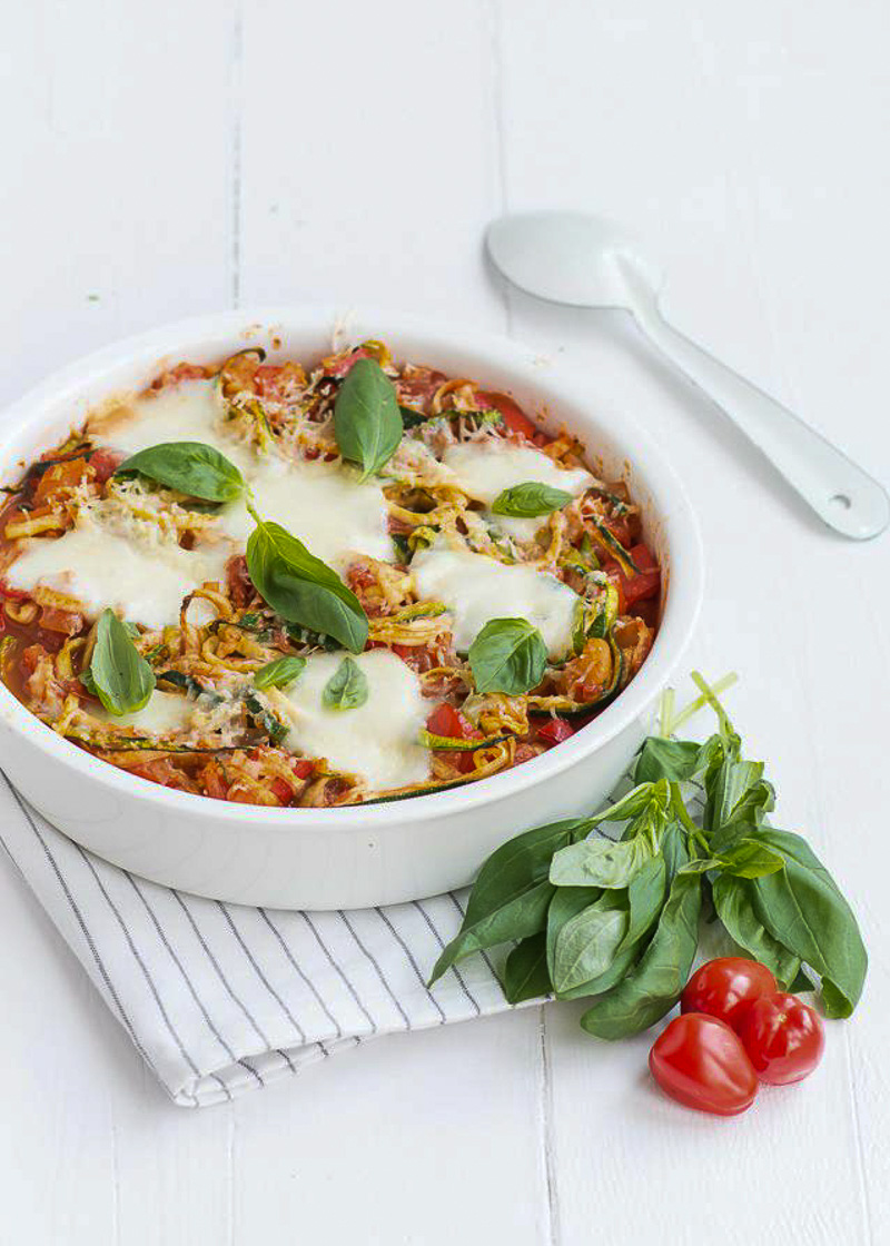 courgette pasta uit de oven