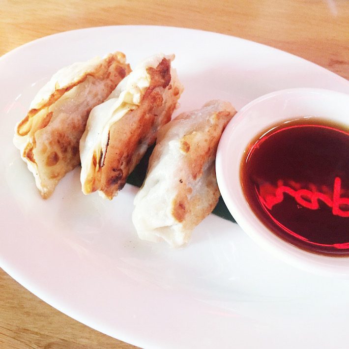 gyoza met eend