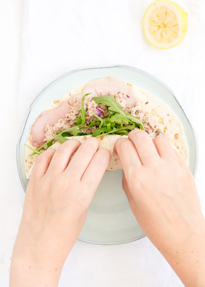 vitello tonnato wrap