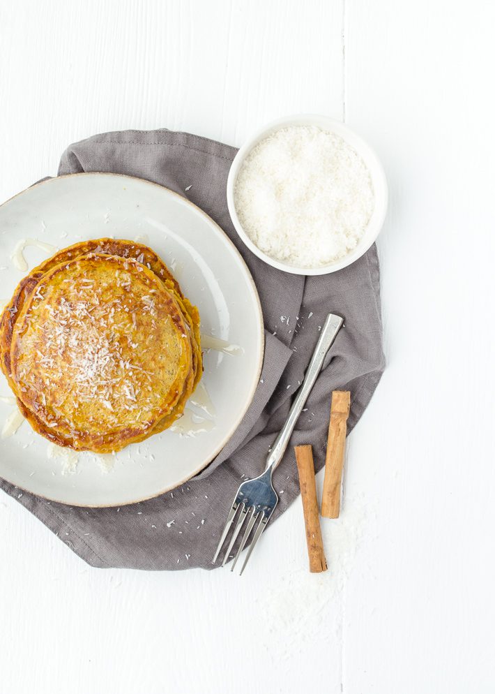 Pompoen kokospannenkoekjes