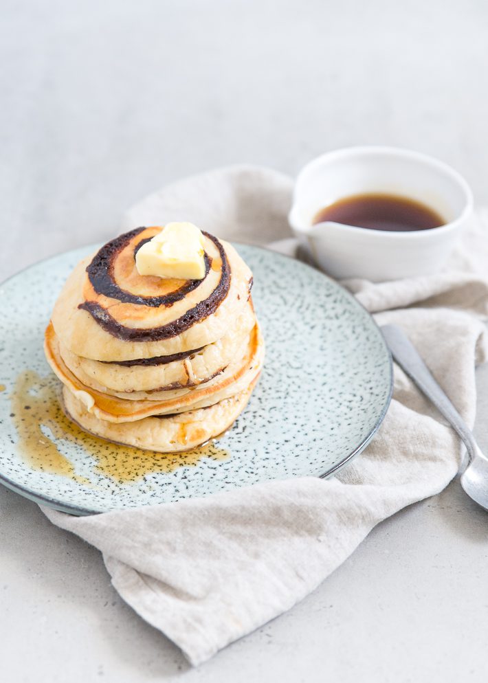 Gingerbread pancakes