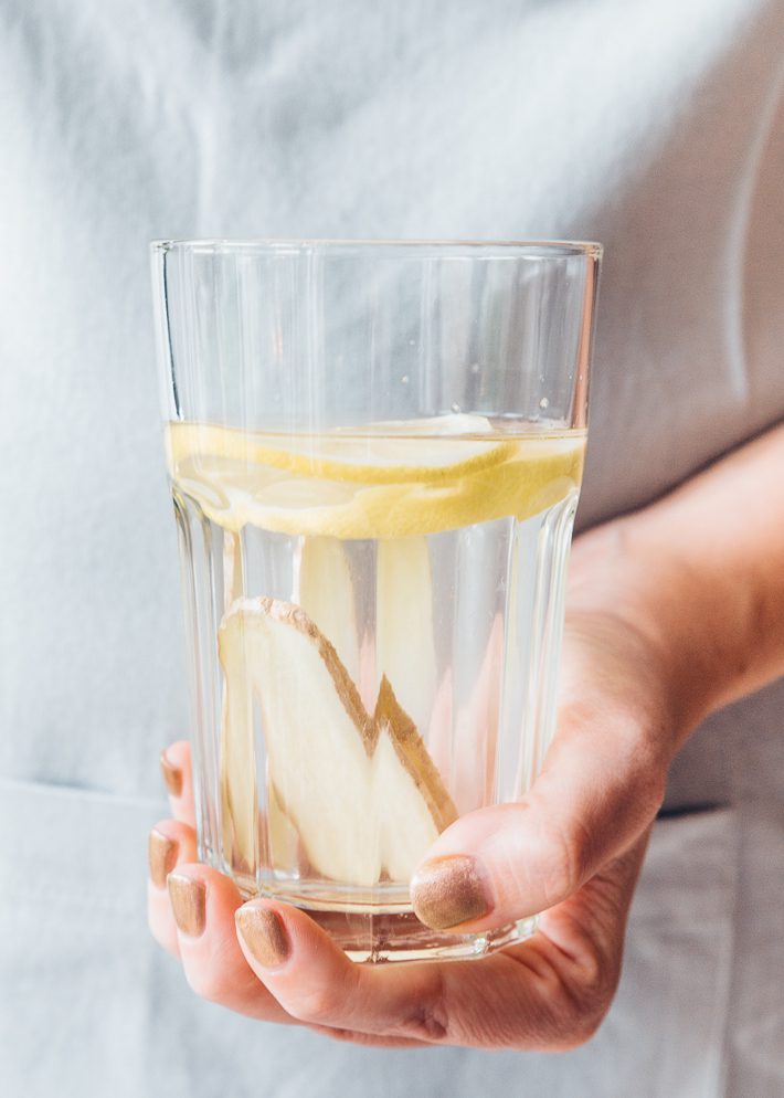 gemberthee met citroen