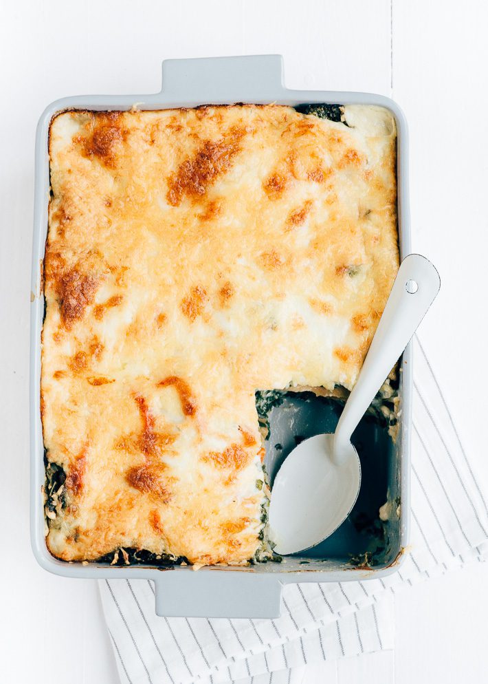 witte lasagne bechamelsaus