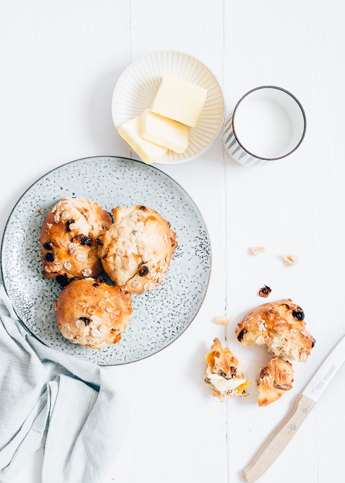 Kwarkbollen met muesli