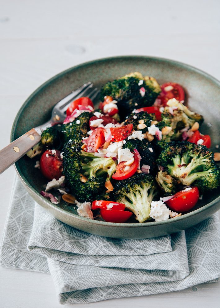 geroosterde broccoli