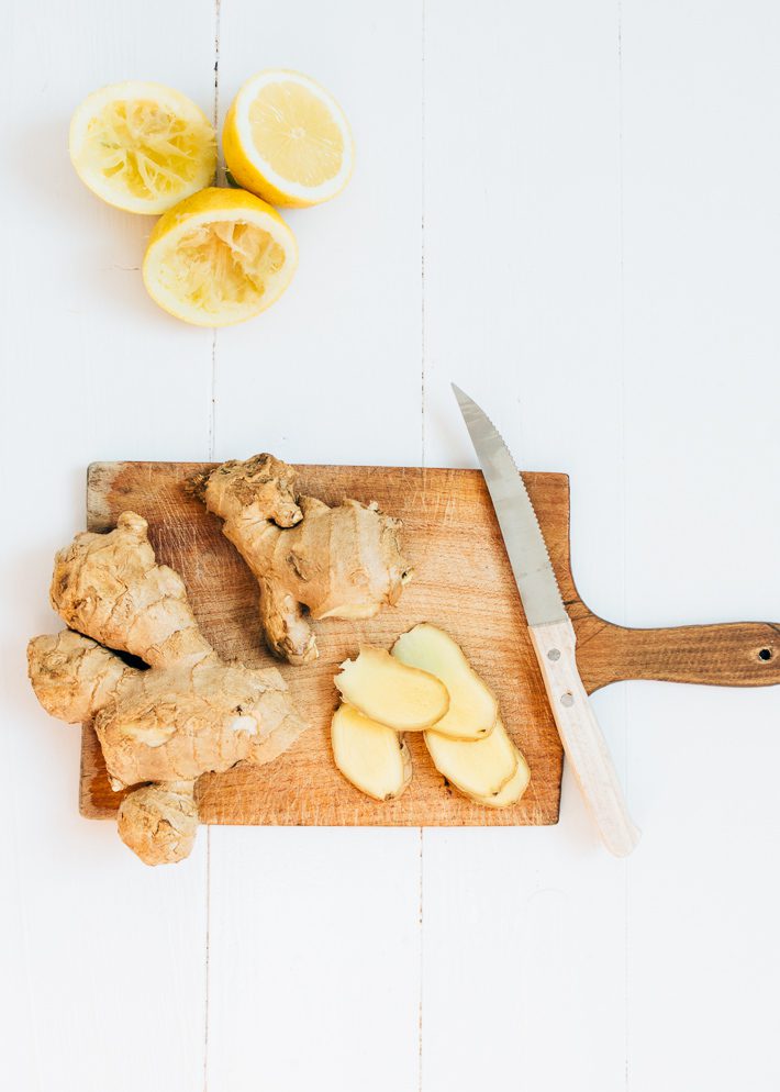 Citroenlimonade met gember