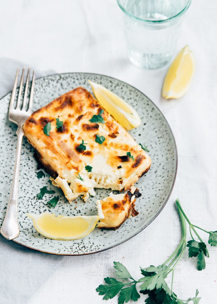 Feta saganaki