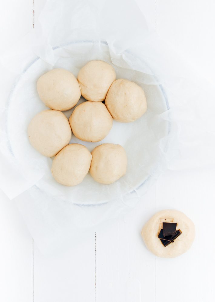 Chocolade brioche breekbrood