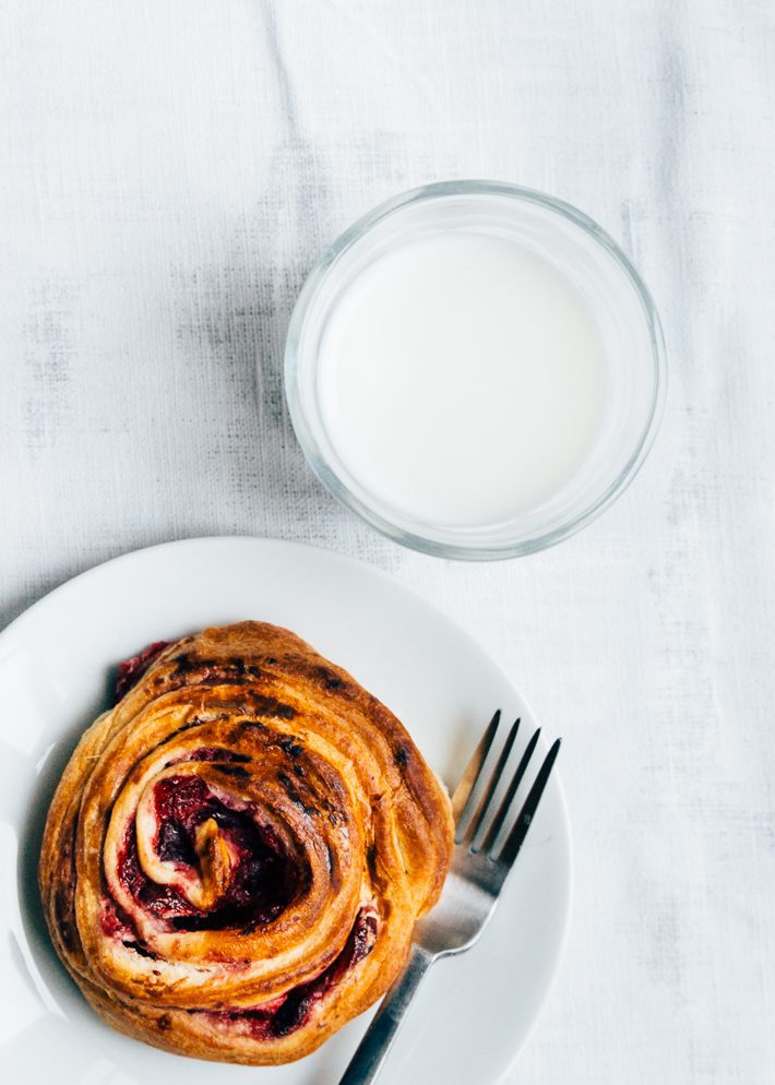 Cranberry creamcheese rolls