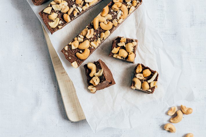 vegan cashew fudge