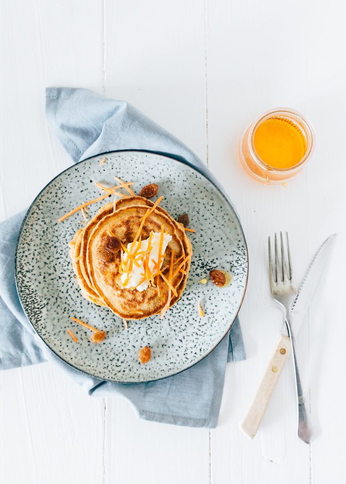 Carrotcake pancakes