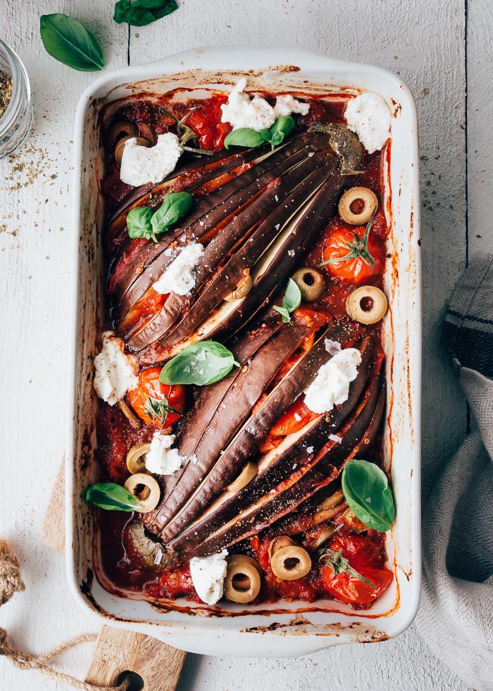 aubergine uit de oven