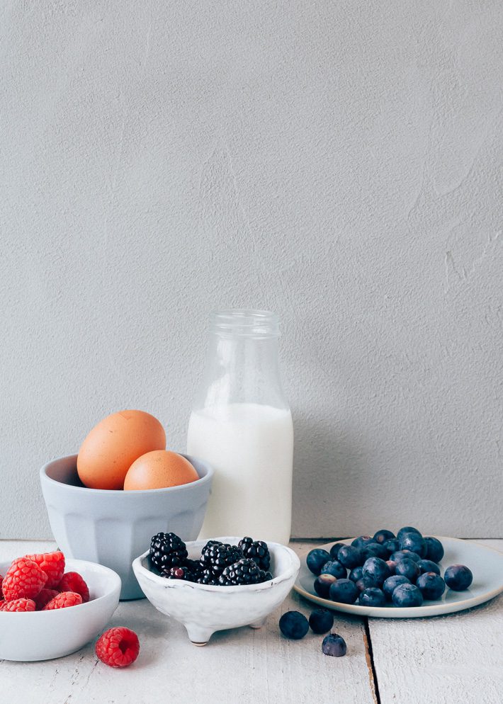 ingredienten rood fruit